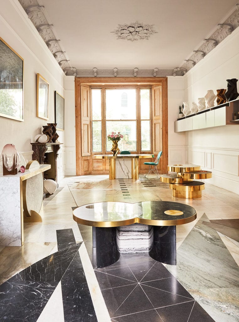 Jeweller Lara Bohinc brings her style to London’s most striking interiors LARA SHOWROOM
