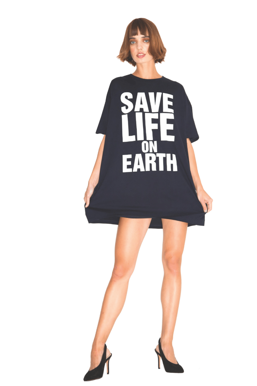 Katherine Hamnett save life on earth T-shirt