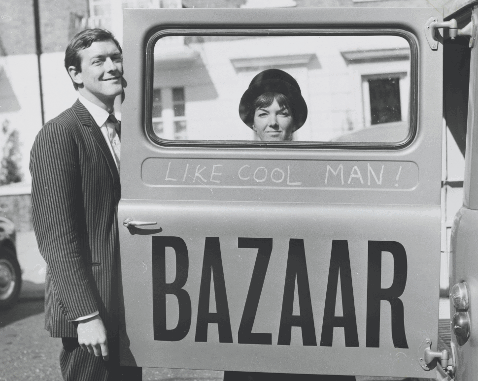 Mary Quant and Alexander Plunket Greene, photograph by John Cowan in 1960