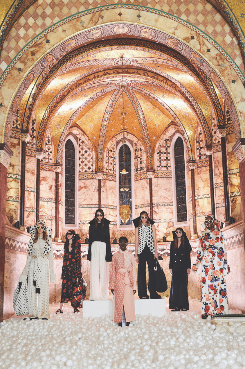 The Ss19 Collection Debuts In One Of Powney’s Favourite Hidden Gems, The Fitzrovia Chapel In London