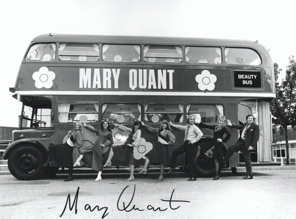 The Mary Quant Beauty bus, 1971