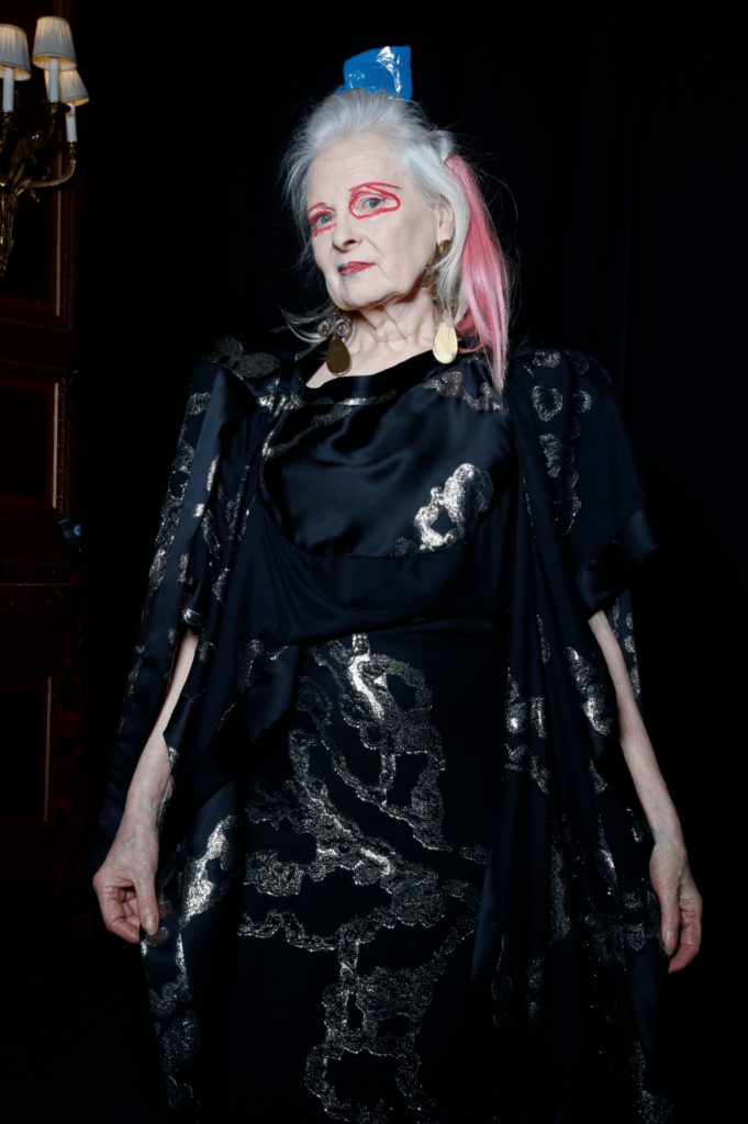 Vivienne Westwood backstage by Kamil Kustosz