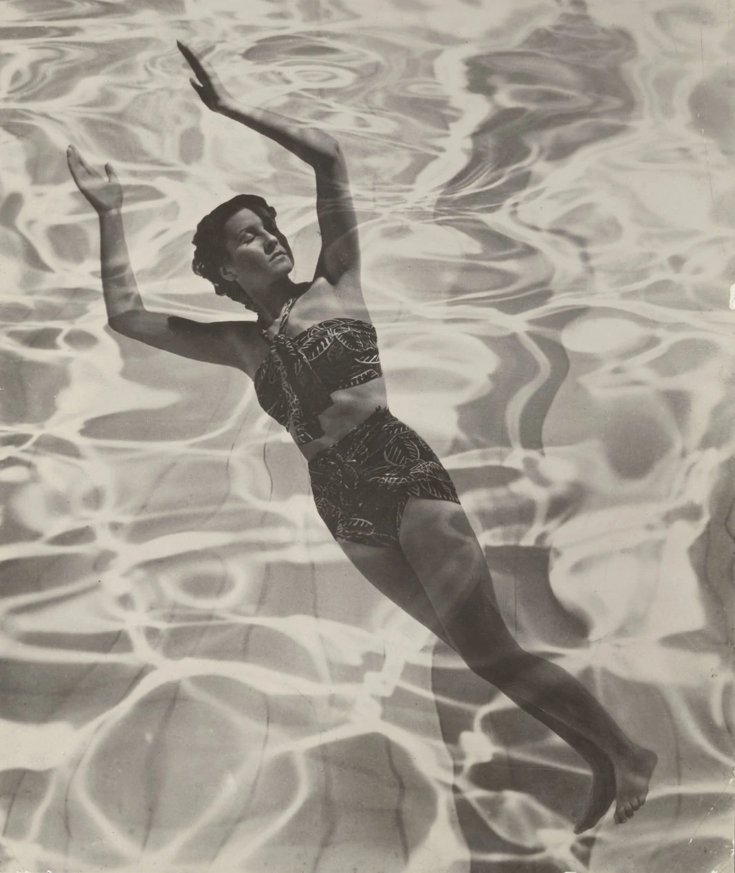 Model In Swimsuit 1936 Photograph