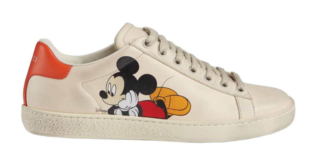 Men's Disney x Gucci Ace sneaker - The Glossary