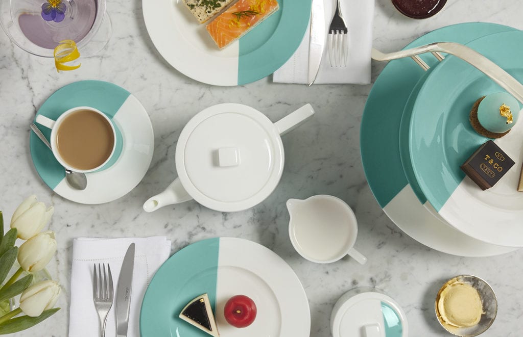 The Tiffany Blue Box Café opens at Harrods in London this Valentine's Day