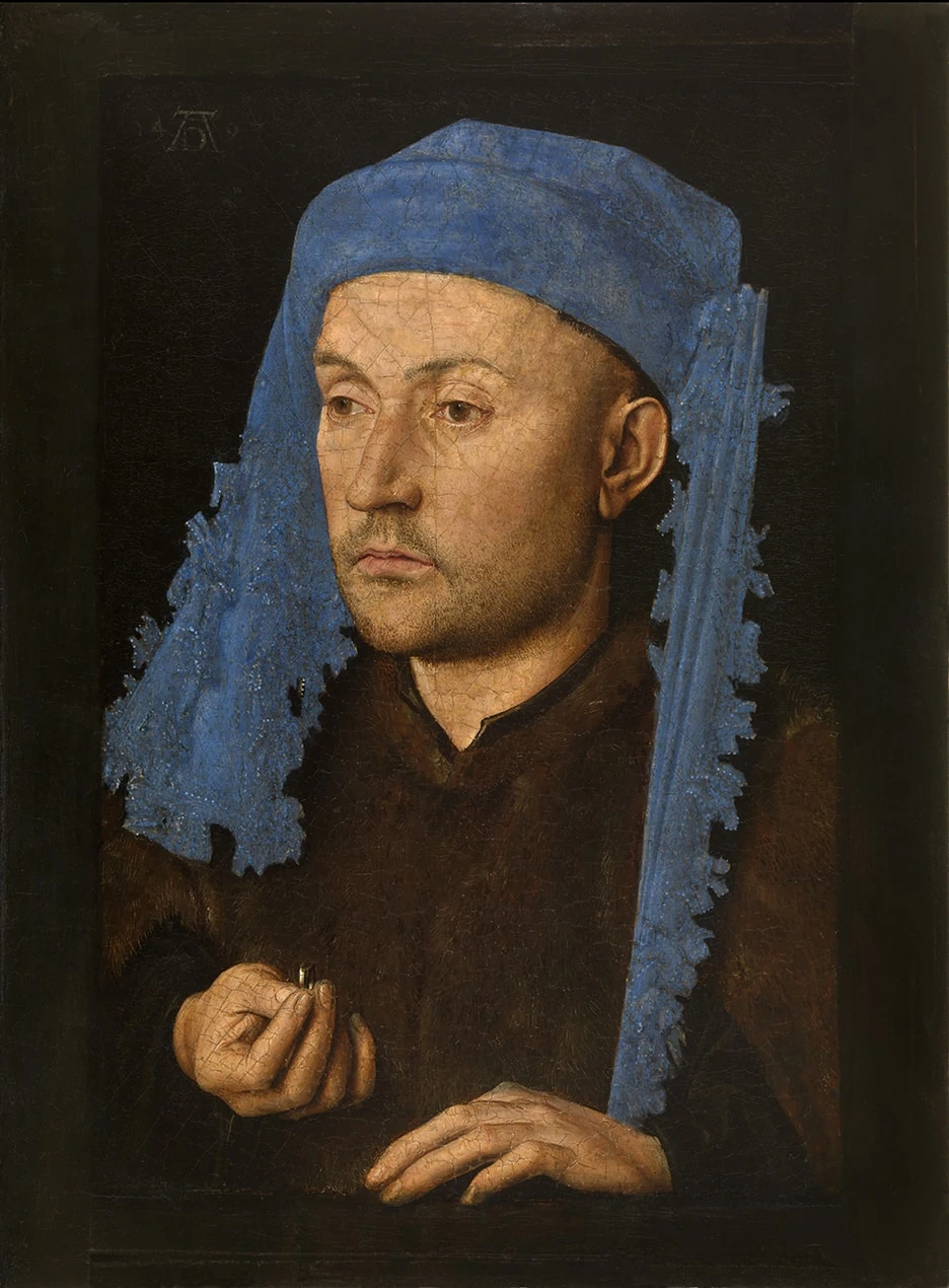 Jan Van Eyck’s Man In A Blue Cap (C.1430)