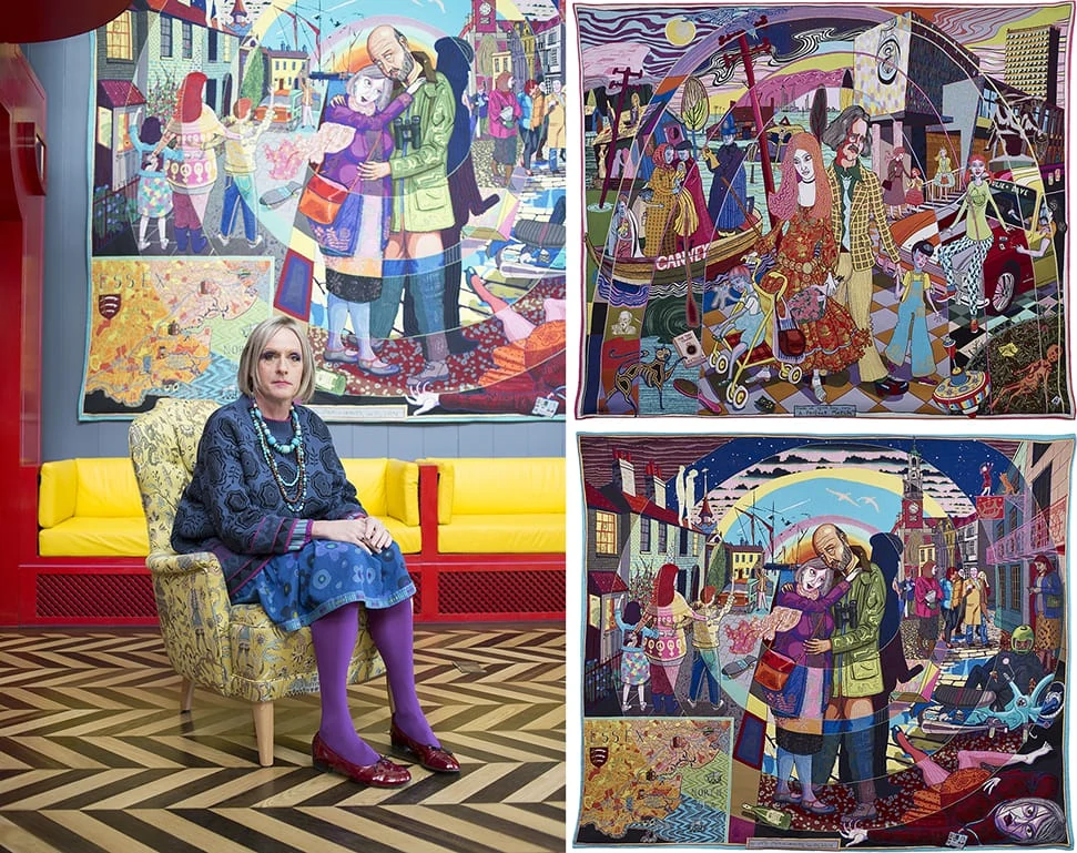 Grayson Perry Portrait, © Katie Hyams and Living Architecture