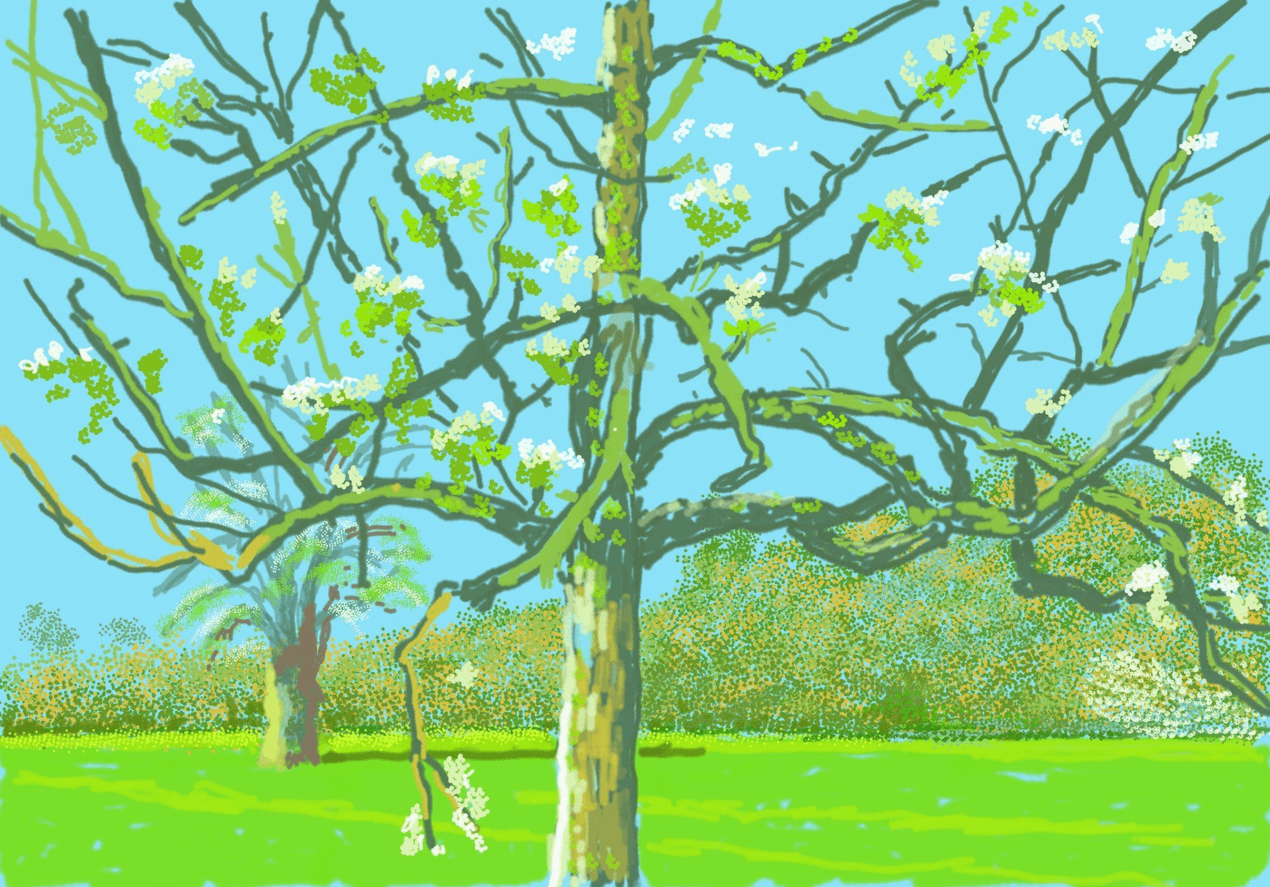 David Hockney Releases New Artworks Inspired By Spring The Glossary