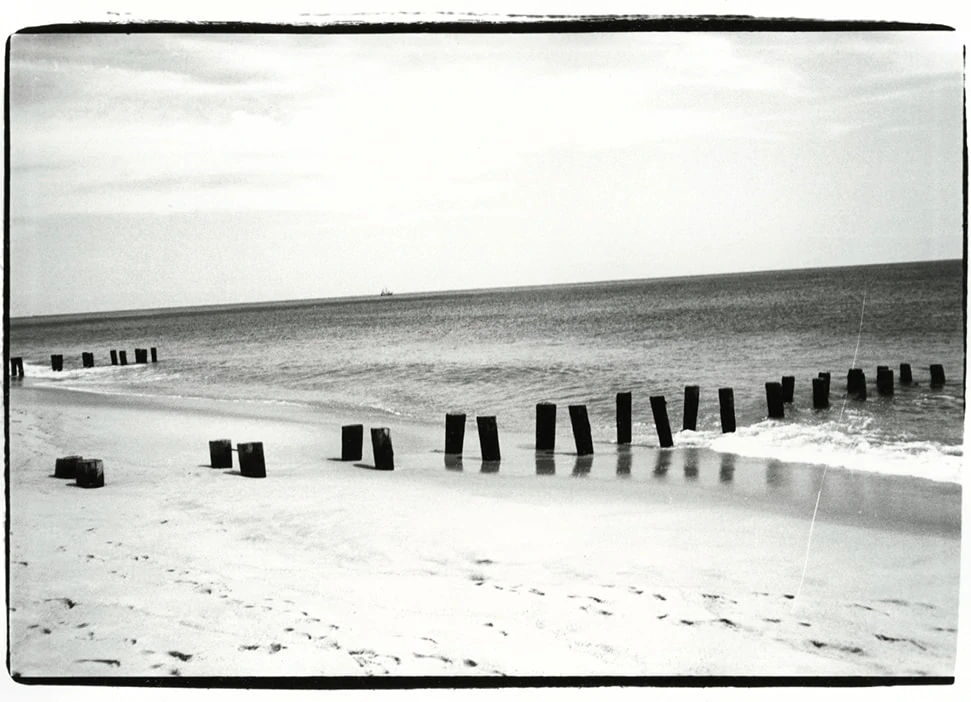 A Photograph Of The Seashore Taken By Warhol