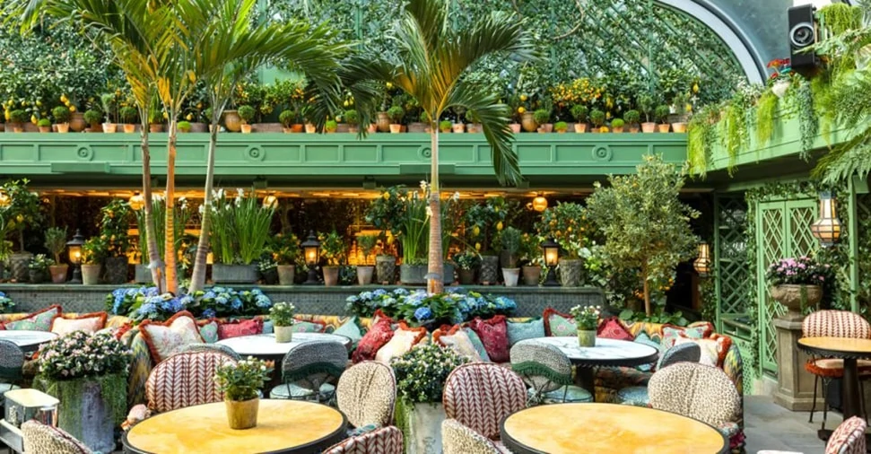 The Courtyard Restaurant At Annabel'S Members Club In London