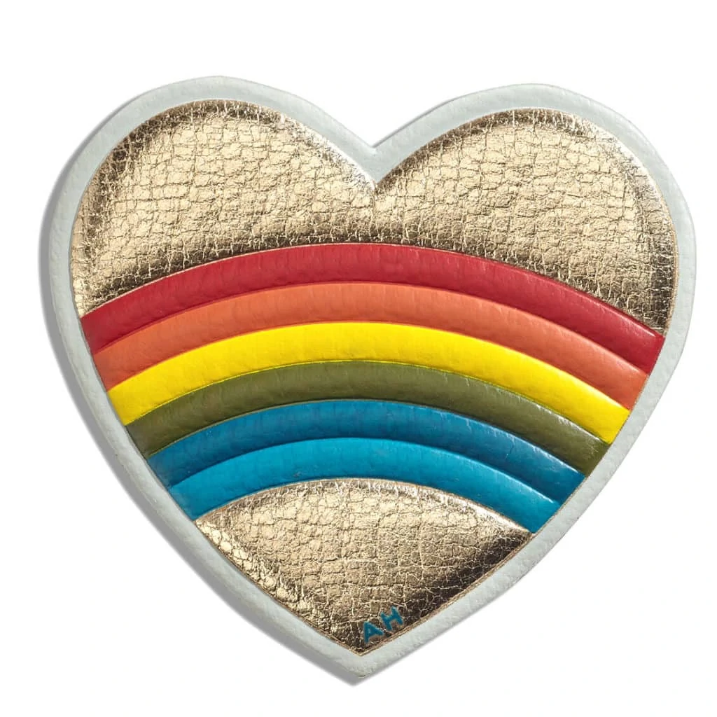Anya Hindmarch Rainbow Heart Sticker