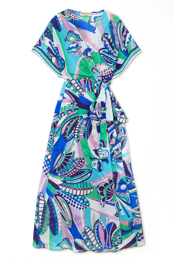 Pucci blue dress, as part of The Glossary's best summer dresses edit
