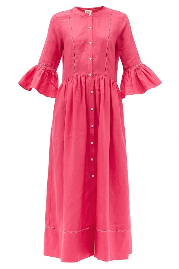 Solid Matches pink dress, as part of The Glossary's best summer dresses edit
