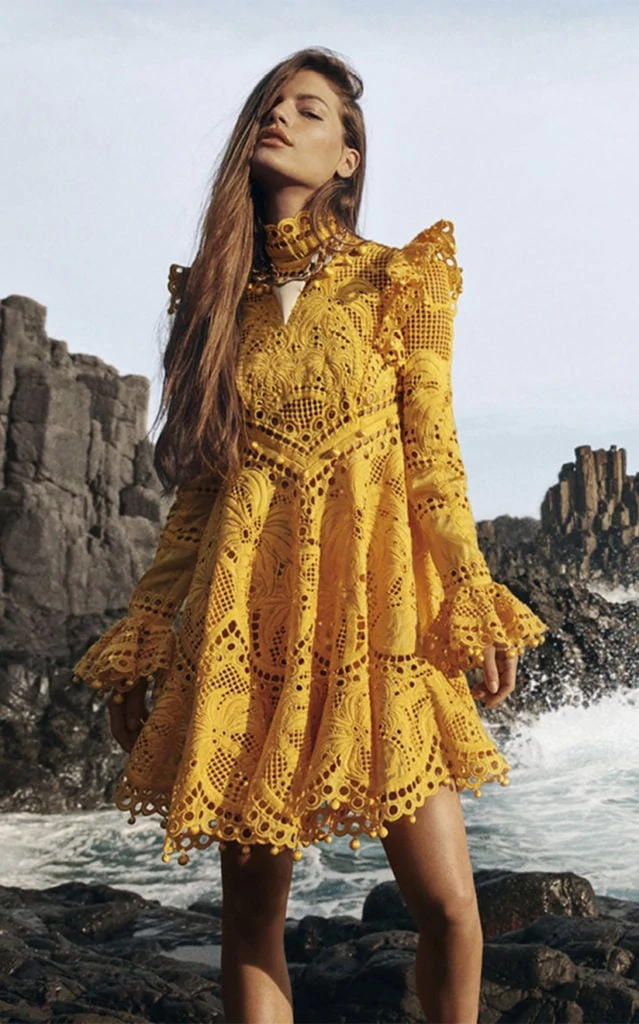 Zimmermann Yellow Dress, As Part Of The Glossary'S Best Summer Dresses Edit