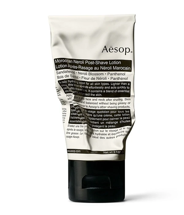 Aesop lotion for mens grooming
