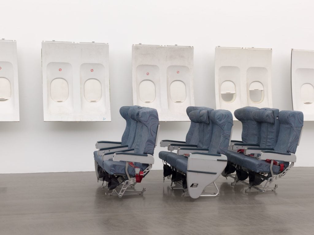 Isa Genzken art exhibition at the Hauser and Wirth Gallery