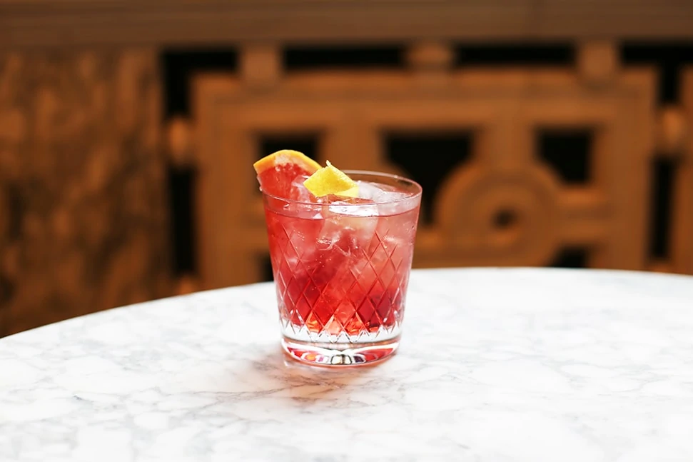 The Classic Negroni At The Ned