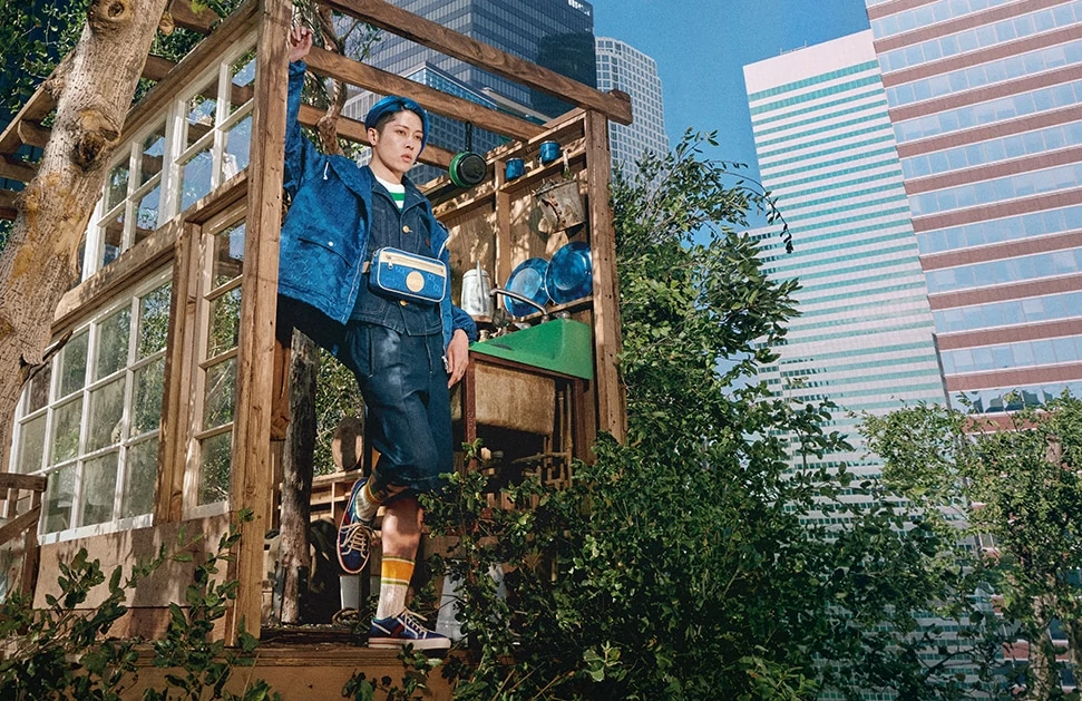 Musician Miyavi Stars In The New Gucci Off The Grid Collection Campaign
