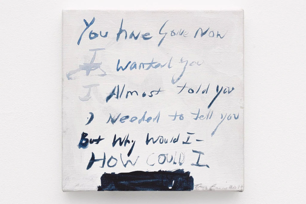 Tracey Emin, A Message From The Gods In Advance, 2019