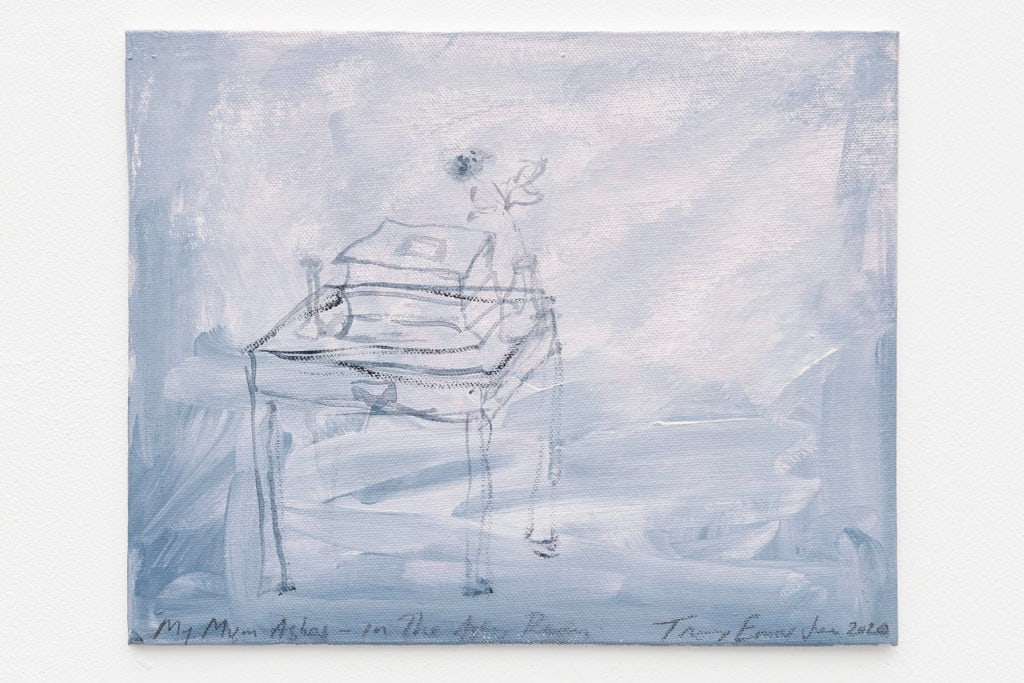Tracey Emin, My Mums Ashes – In The Ashes Room, 2020