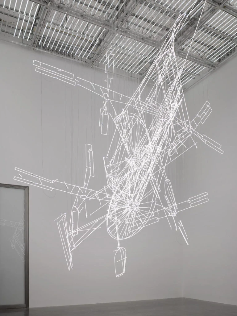 Cerith Wyn Evans Art Exhibition At The White Cube Gallery