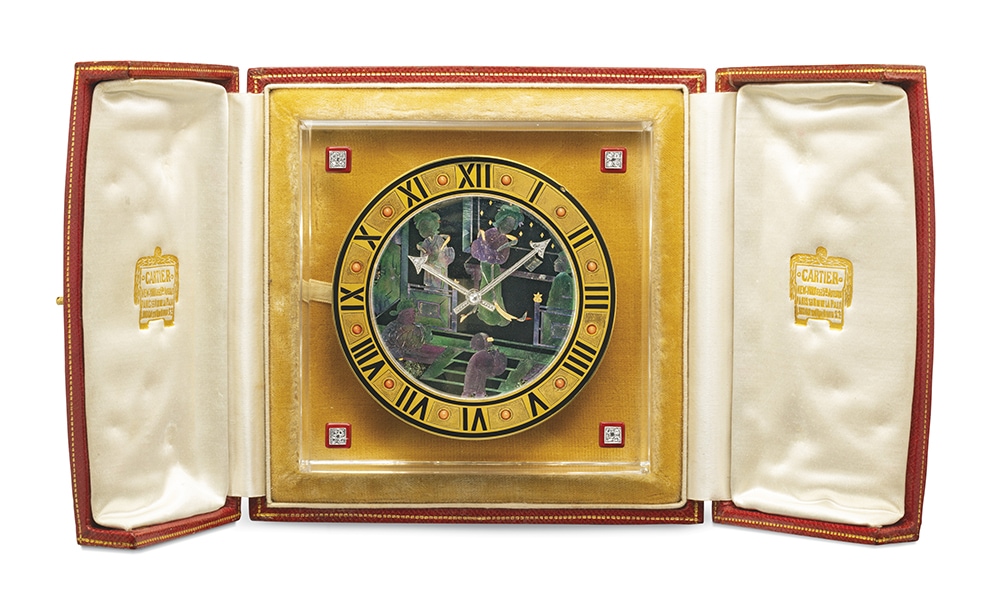 101 dazzling Art Deco Cartier clocks owned by the cream of society are up for auction