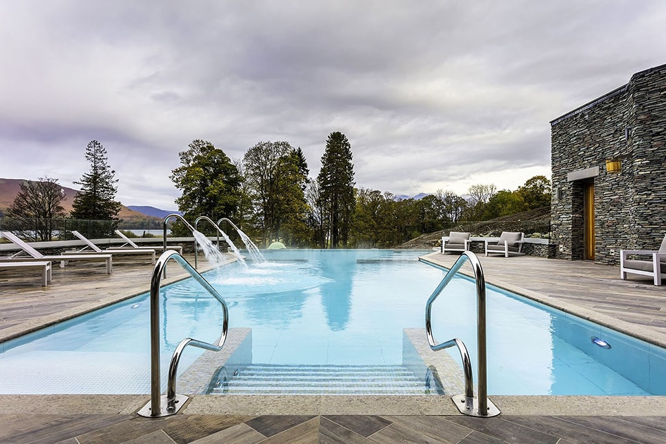 15 of the most delightful outdoor hotel pools in the UK Lodore Falls Hotel Spa Lake District