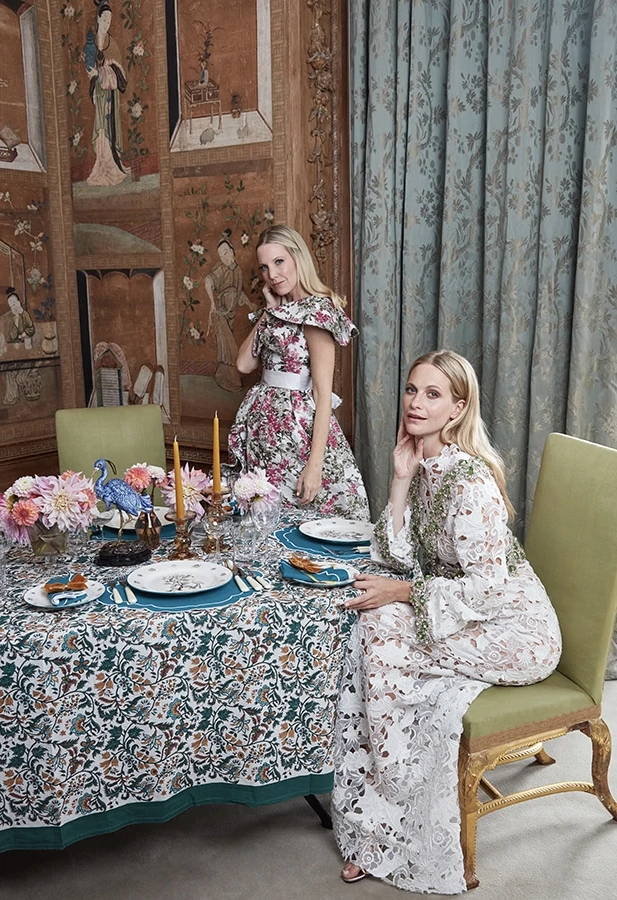 Tablescaping Expert Alice Naylor-Leyland Launches Her First Collaboration With Poppy Delevingne
