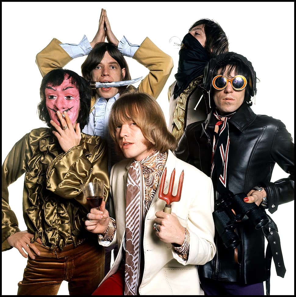 Look Again: David Bailey's new memoir uncovers the stories behind the iconic celebrity images The Rolling Stones 1968 © David Bailey