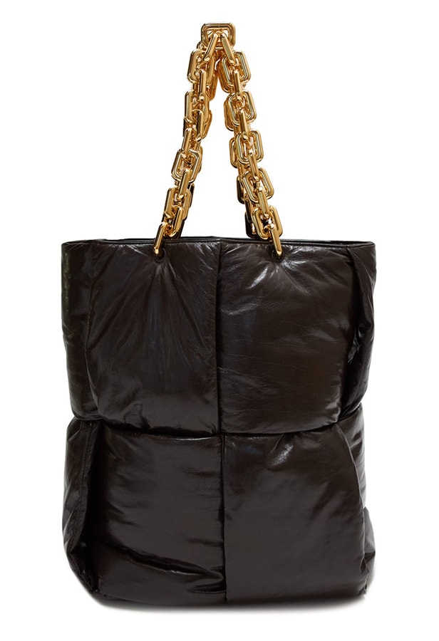 Last-minute luxury gifts to buy loved ones (and yourself) this Christmas BOTTEGA VENETA Chain handle quilted leather tote bag 3700 MATCHES
