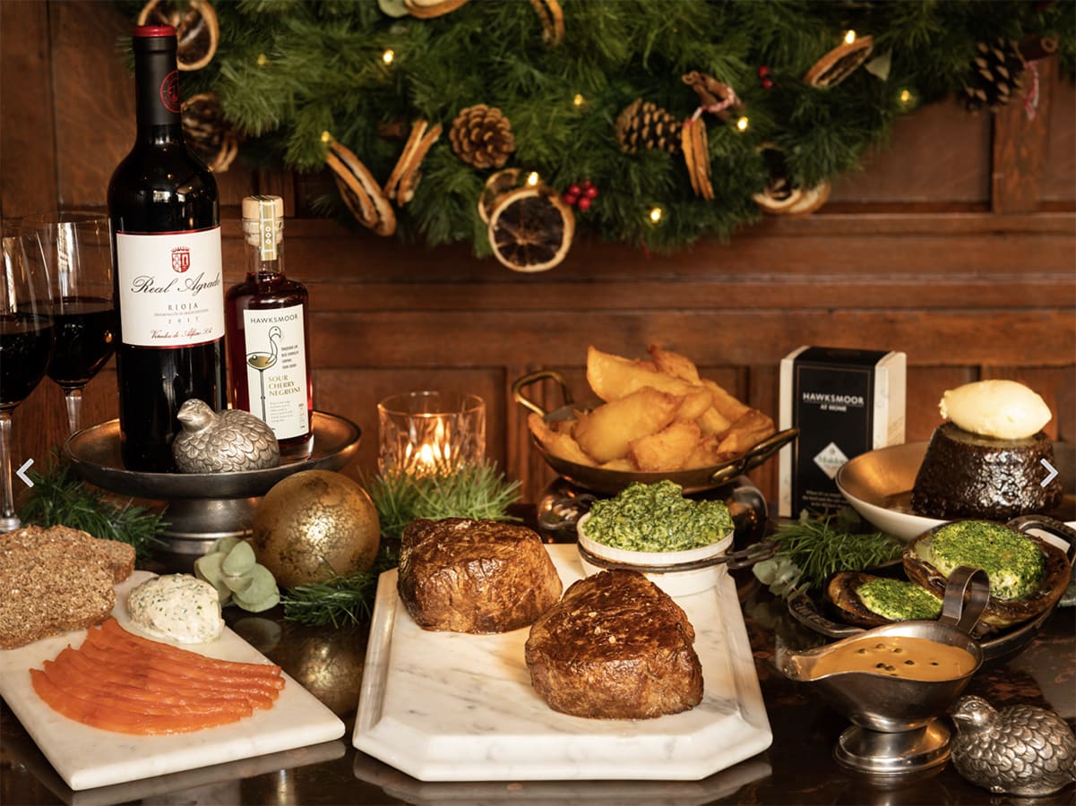The best Christmas food delivery services from top chefs and London restaurants Hawksmoor Christmas Carol Fillet