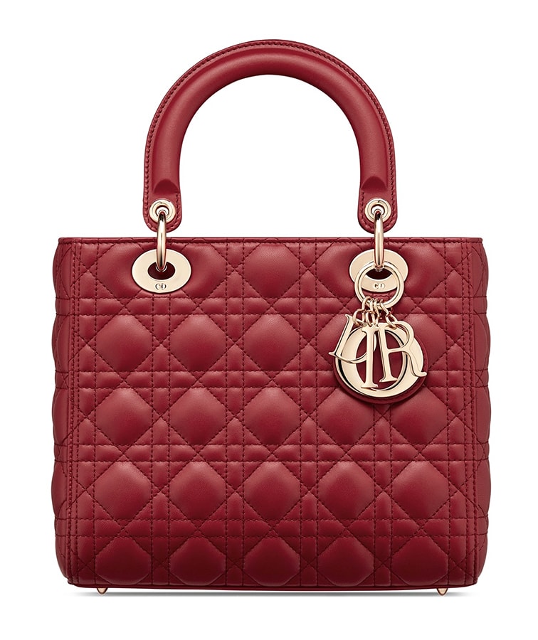 8 of the most iconic investment handbags of all time Lady Dior in Red 1