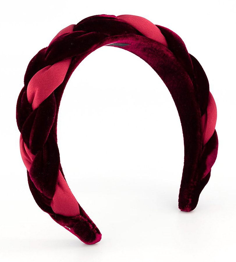 A guide to festive dressing: How to style yourself happy at home by Alexandra Carello OLYMPE VELVET HEADBAND 144