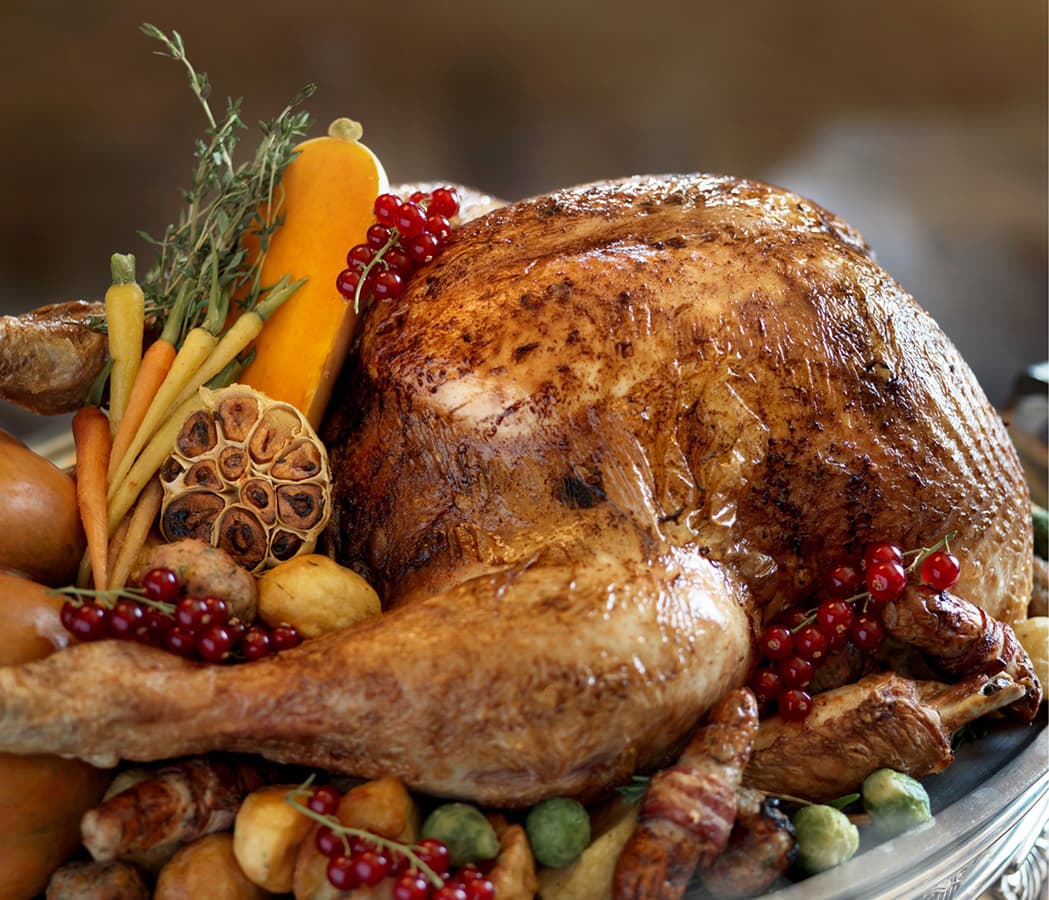 The best Christmas food delivery services from top chefs and London restaurants Savoy Norfolk Turkey Feast 2021