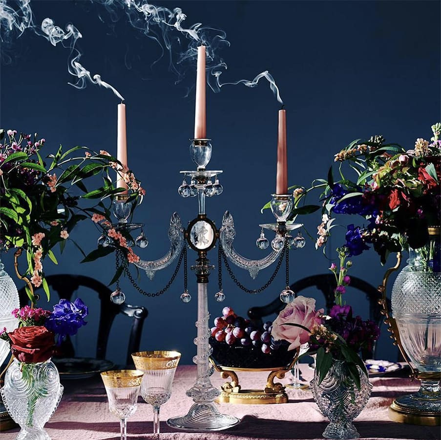 The most stylish tapered candles and candle holders to light up your home fiona leahy design christiesinc candelabra