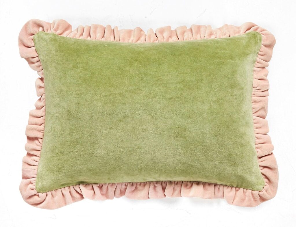 The most joyful frilled cushions as seen all over Instagram