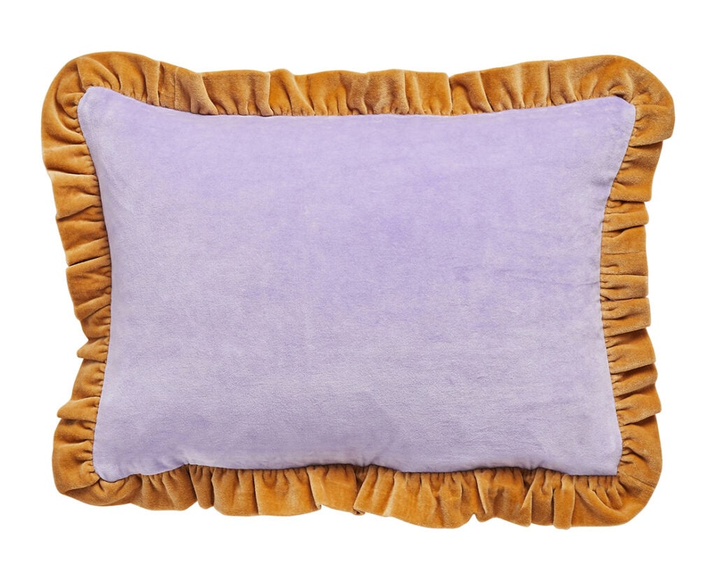 The most joyful frilled cushions as seen all over Instagram