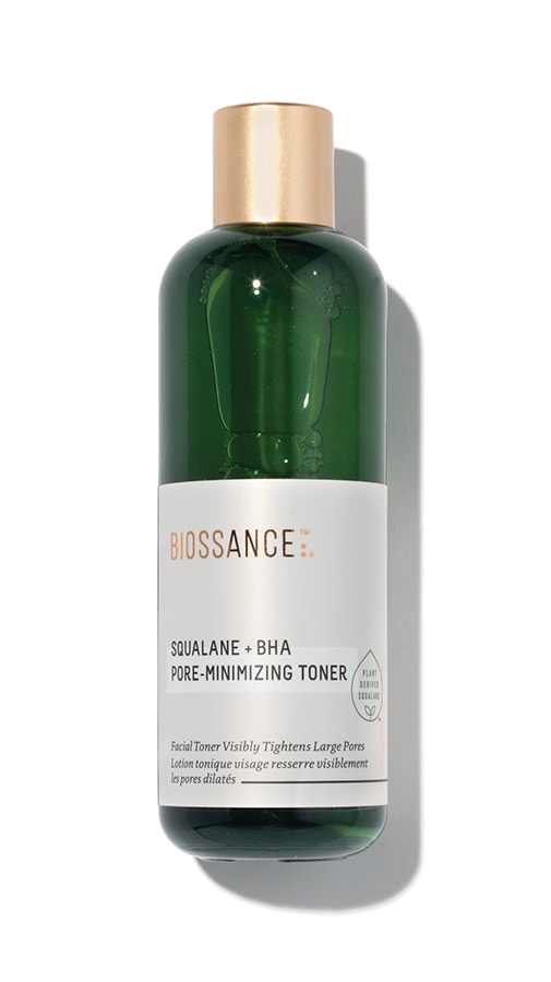 Alex Steinherr reveals her favourite new skincare products for the winter season Biossance Squalane BHA Pore minimizing toner