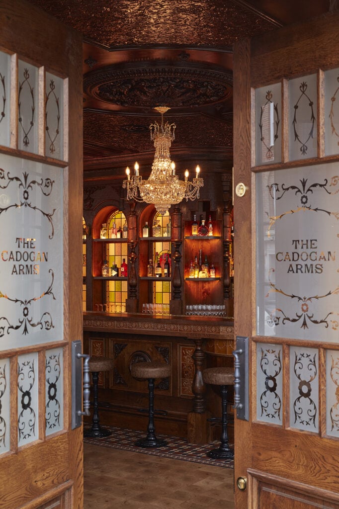 The Cadogan Arms has been given a complete overhaul, turning it into one of the capital’s grandest new pub London restaurants