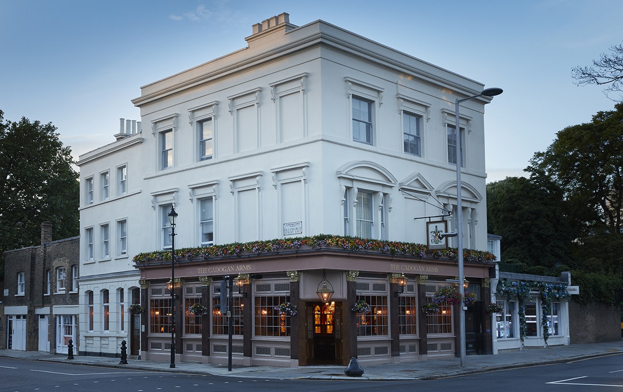 The Cadogan Arms Has Been Given A Complete Overhaul, Turning It Into One Of The Capital’s Grandest New Pub London Restaurants