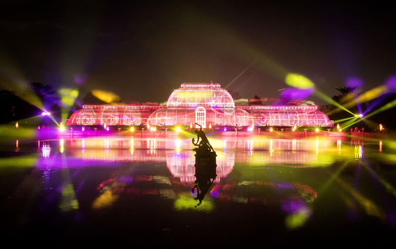 The prettiest Christmas light displays and trails in London to see this winter including Kew, Lightopia at Crystal Palace, Kenwood House, Southbank