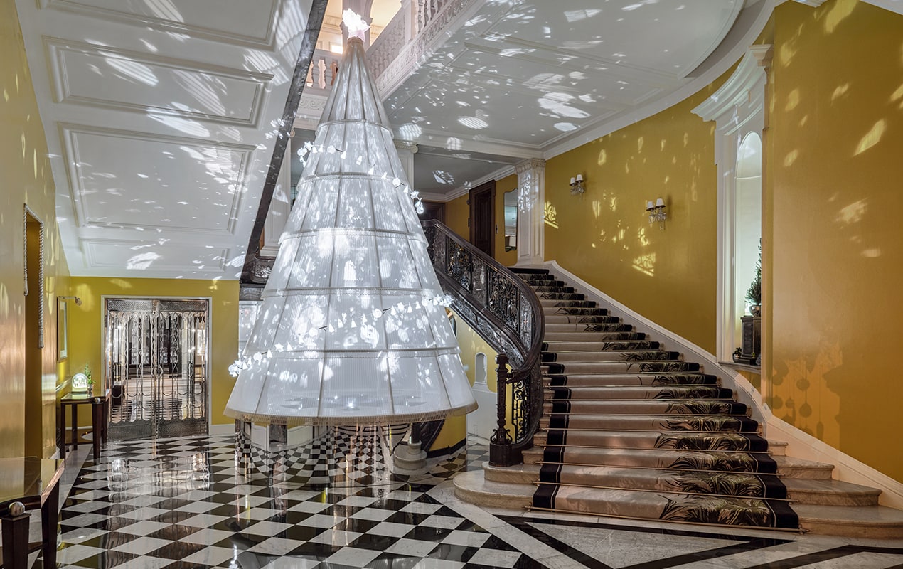 The most stylish Christmas trees in London from Claridge's, The London Edition, Somerset House, The Connaught, Covent Garden, The Ritz