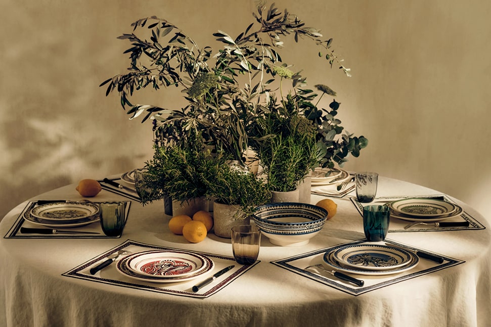 These Are The Best New Tableware Collections For Tablescaping From Dior, Skye Mcalpine, La Double J, Off-White X Ginori 1735, Laetitia Rouget