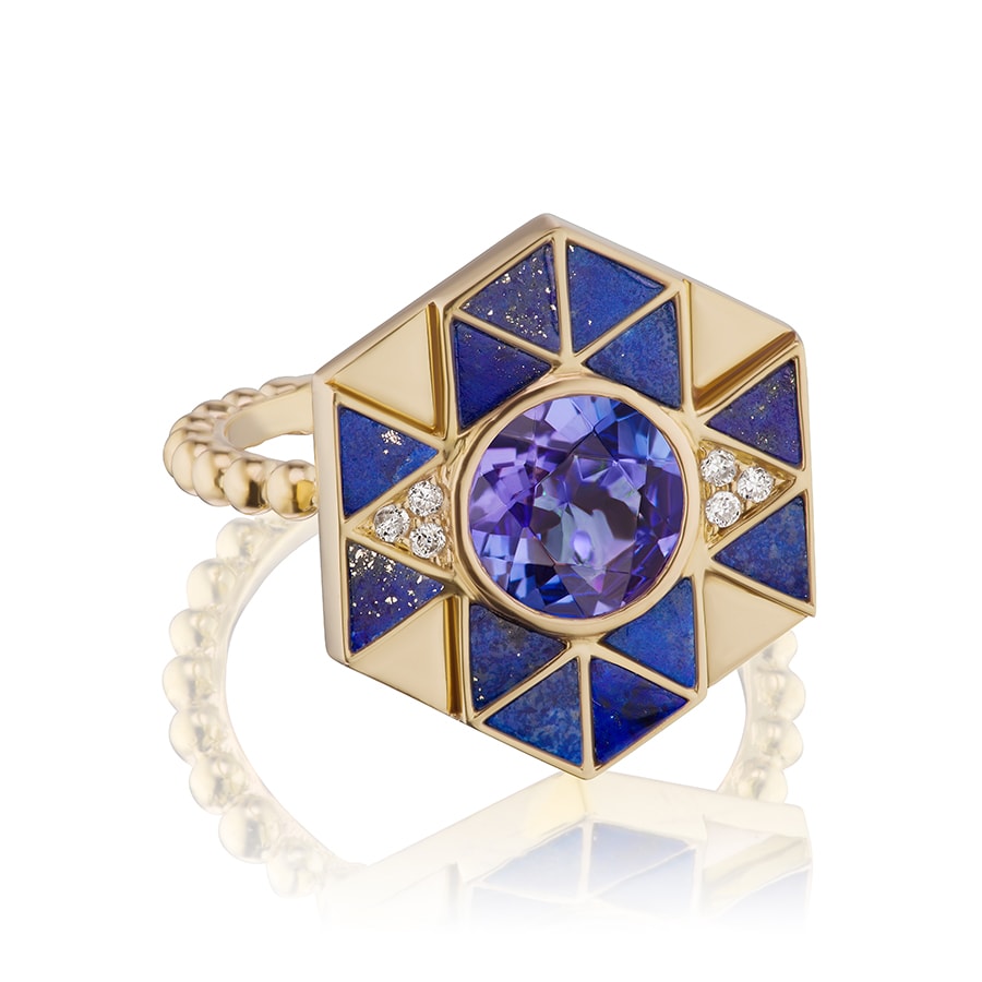 Dazzle in December's birthstones: Tanzanite and turquoise jewellery by Cartier, Tiffany, Boucheron, Chaumet, Van Cleef and Arpels, Mateo