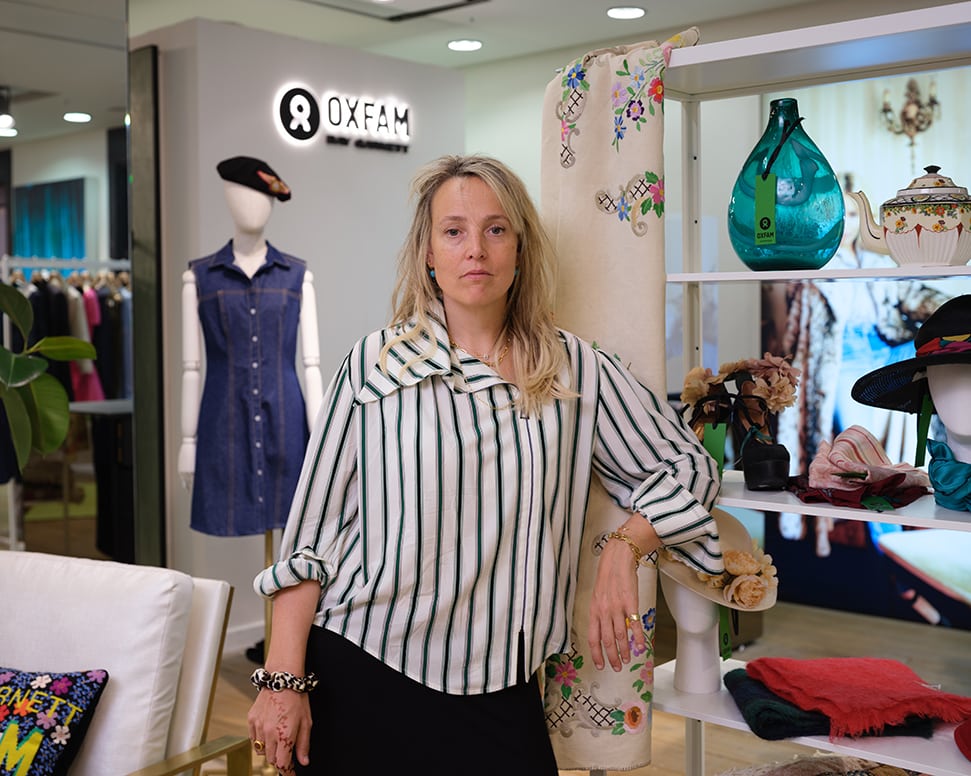 Super stylist Bay Garnett shares her passion for vintage fashion SELFRIDGES OXFAM X BAY GARNETT 5