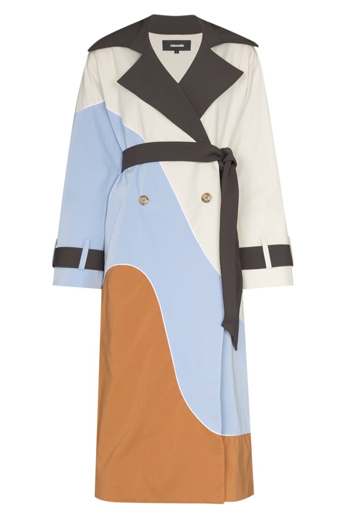 25 fashion editor approved new coats to invest in this season Ahluwalia wave belted trench coat 900 FAR