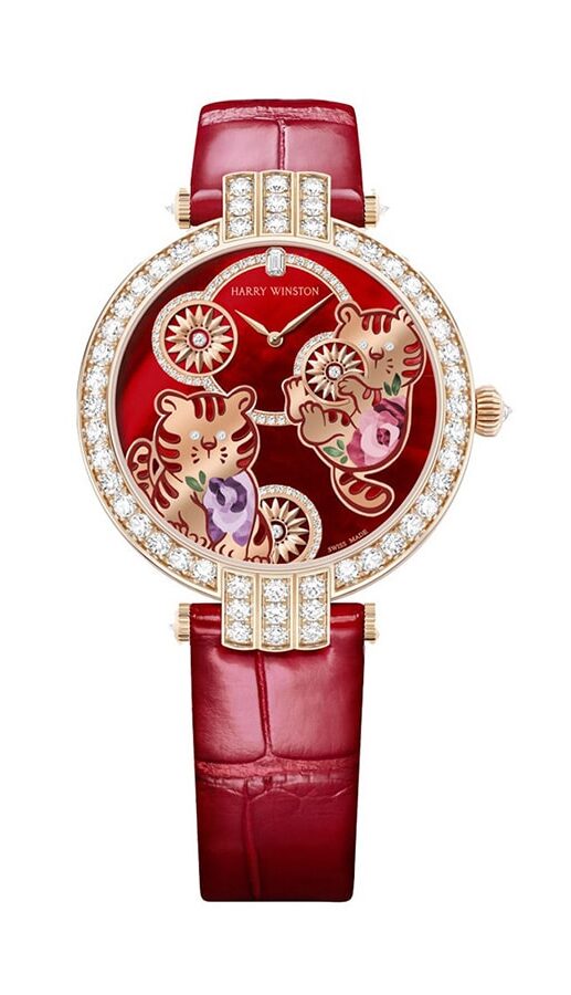 8 limited-edition watches that celebrate the Lunar New Year of the Tiger Harry Winston e1646690581531