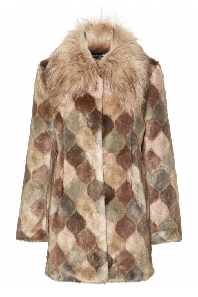 25 fashion editor approved new coats to invest in this season Unreal Fur Casablanca faux fur coat 517 FAR