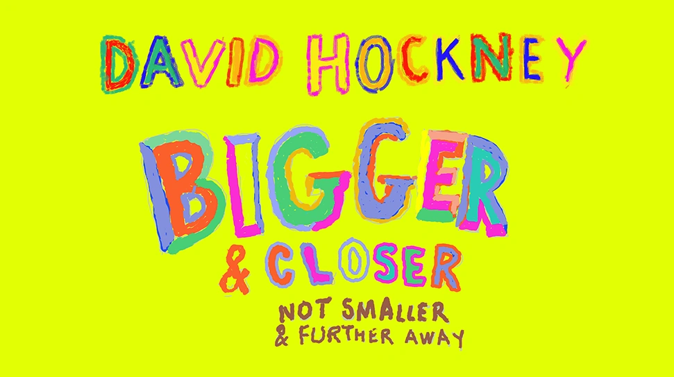 David Hockney immersive art show in London - January 2023