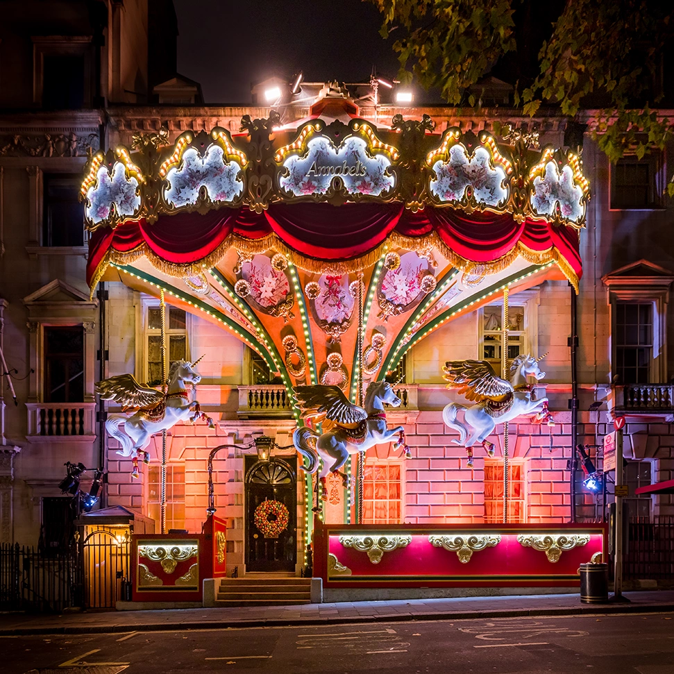 The Most Dazzling Facades and Christmas lights in London